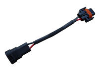 9006M>H11F Automotive HID Xenon Light Wire Harness Adapter